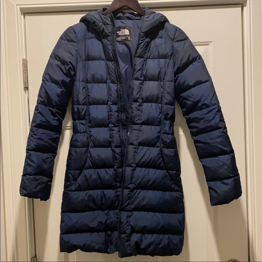 Women’s north face winter coat - navy XS